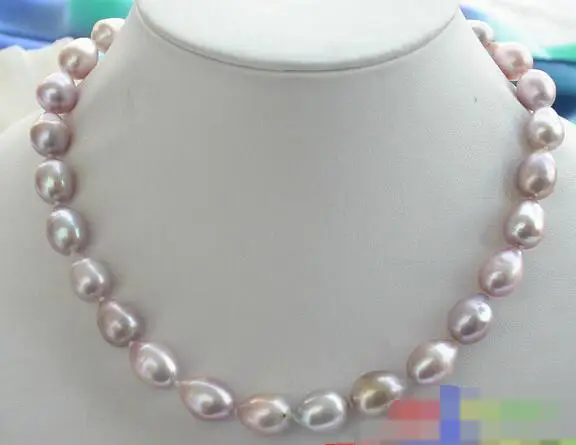 

3539 lavender DRIP FRESHWATER PEARL NECKLACE