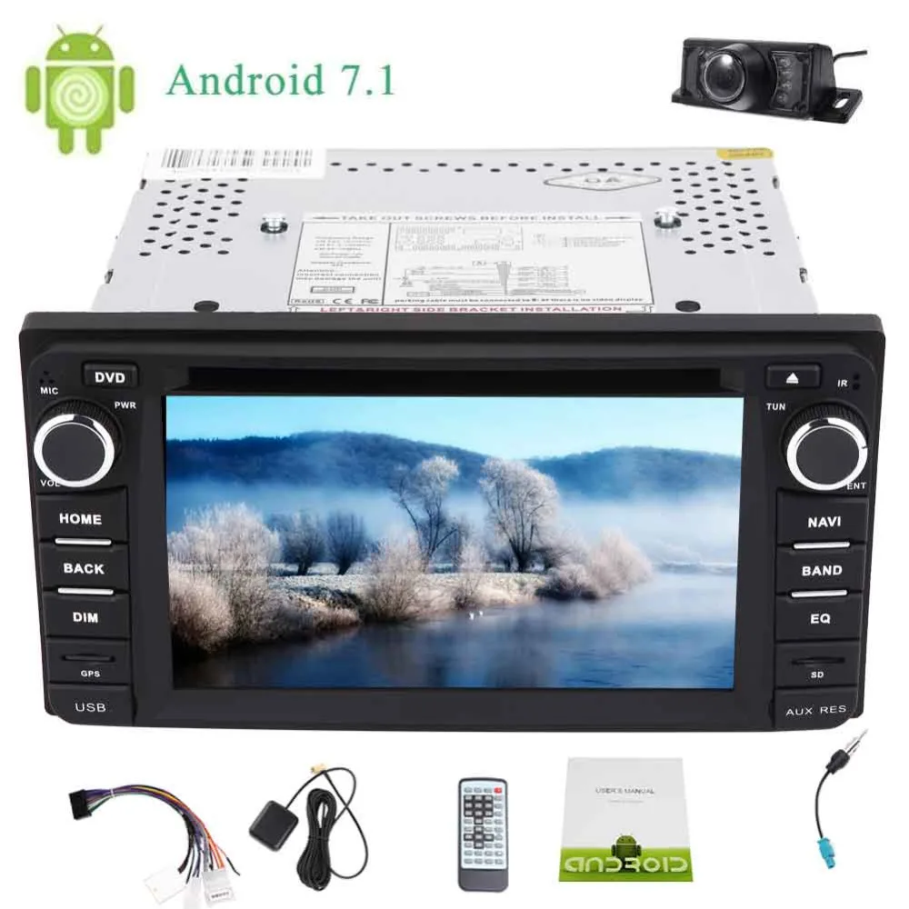 

Eincar Backup Camera 6.2'' Android 7.1 for TOYOTA Corolla EX Octa Core Car Stereo Double 2 Din Car DVD Player In dash Head Unit