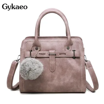 

Gykaeo 2020 Summer New Woman Fashion Handbags Trend Messenger Bags Korean Version Women Bag Leisure Hair Ball Ornaments Flap Bag