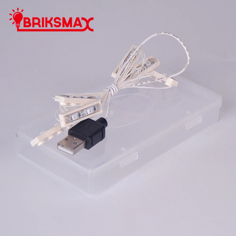 3 цвета набор со светодиодный светильник кой BRIKSMAX можно украсить строительные
