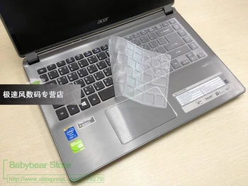 

Keyboard Cover Protector Skin Tpu 14Inch For Acer Aspire R7-571G E1-522 R7-572G E1-422G E1-432G E1-410G E5-411 E5-421