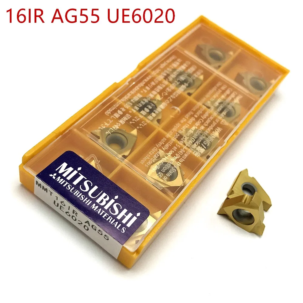 

MMT 16IR AG55 UE6020 carbide inserts Thread Turning tool cutting tool Lathe Tool Milling cutter CNC tool 16IRAG55 UE6020