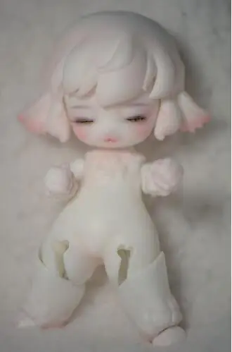 Модель Овцы BJD 1/12 модель животного для коллекции кукла ню коллекция в