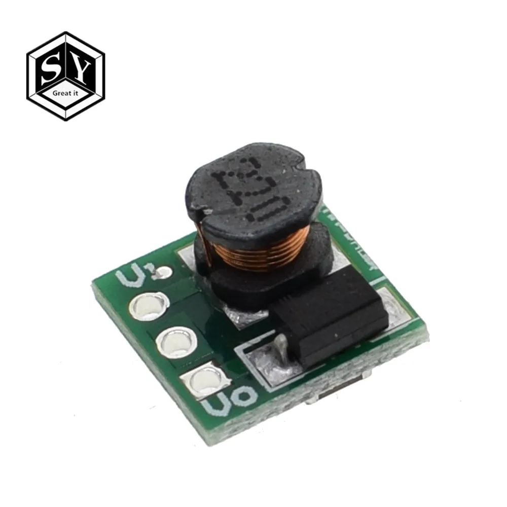 

1PCS Great IT 0.9-5V To 5V DC-DC Step-Up Power Module Voltage Boost Converter Board 1.5V 1.8V 2.5V 3V 3.3V 3.7V 4.2V To 5V