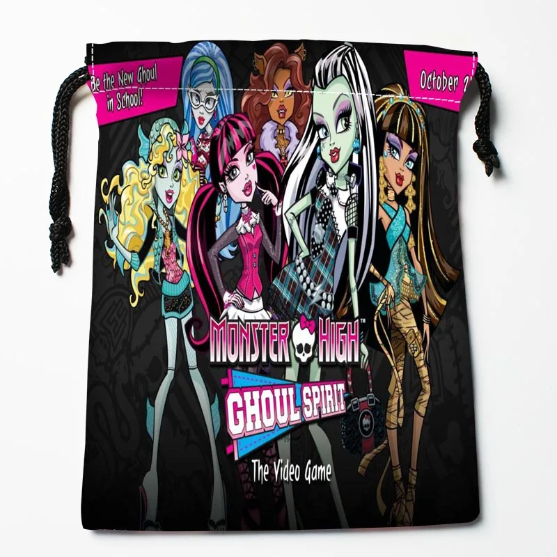 Лучшие сумки на шнурке Monster High для хранения заказ с принтом компрессионные размер