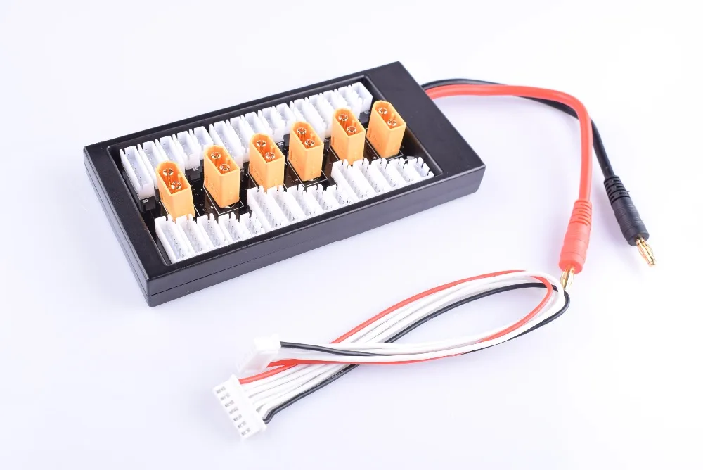 XT60 Plug Lipo Parallel Charging Balance board For RC Battery Charger