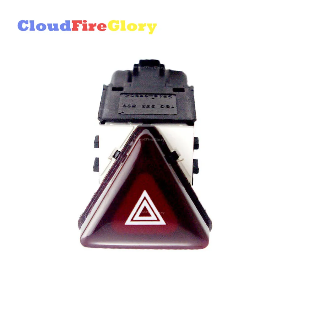 

For VolksWagen Golf MK5 2004 2005 2006 2007 2008 2009 Rabbit Red Hazard Warning Flash Switch Button 1K0953509A 18G953509