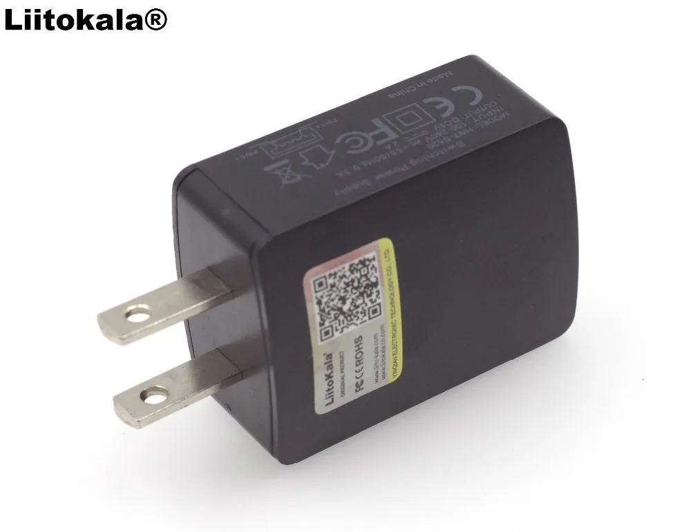 Новое мобильное зарядное устройство Liitokala 2A USB зарядное устройство 5V2A Европейское регулирование британская регулирование американская стандартная штепсельная вилка