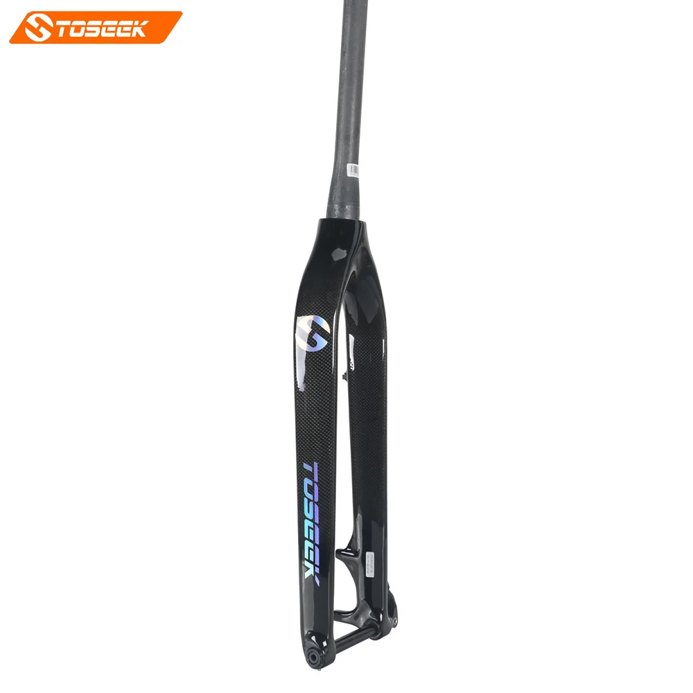 

carbon fork 29er Carbon MTB Fork bicycle fork Tapered Thru Axle 15mm bicicletas mountain bike 29 racing used bike fork