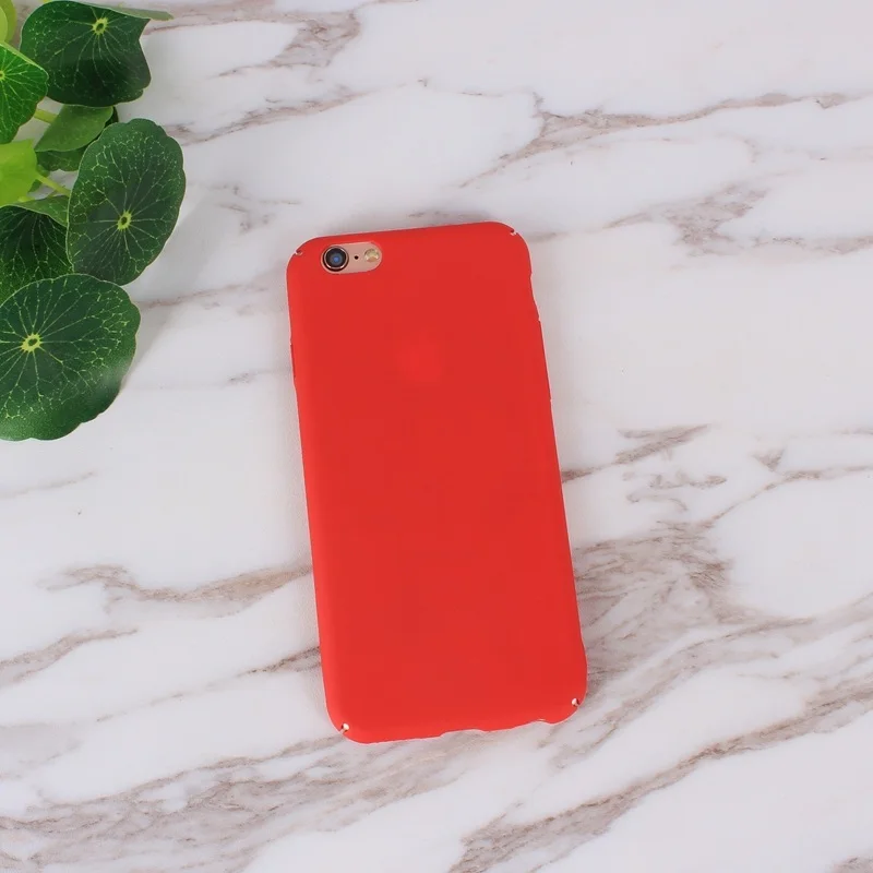 Colorful Solid Candy Colors Case For Apple iPhone 7 Plus 5 5S Se 6 6S 7 Cases Hard 14