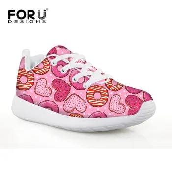 

Autumn Pink Dot Funny Children Sport Running Sneakers Spring Lightweight Chaussure Enfant Girls Flat Shoes Walking Sport Shoe