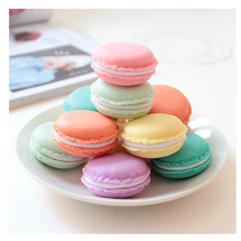 

1Pc Mini clips dispenser Macaron storage box clip organizer Clip Holder Case 2018 new