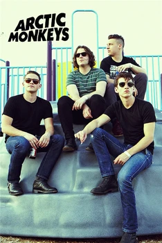 

Free Shipping Custom Poster Nice Home Decoration arctic monkeys Fashion Wall Sticker Well Design Wallpaper #0312