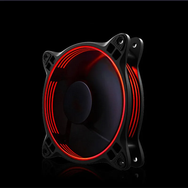 JONSBO RGB 120 мм PC Вентилятор охлаждения многокольцевой свечение(FR-301) ШИМ контроль температуры 3PIN+ Big4D источник питания материнская плата AURA SYNC