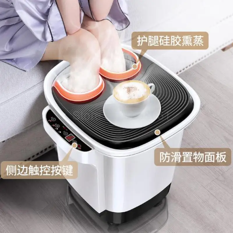 

Wu Xin And Zhang Jiani Foot Bathtub With The Same Kind Of Foot Artifact Over Calf, Foot Washing, Electric Massage, Heating And S