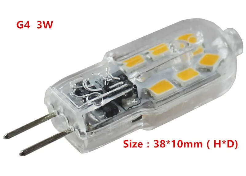 2016-New-High-quality-220V-12V-G4-LED-3W-Corn-Light-SMD-bulb-Super-bright-Replace