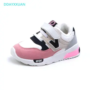 

Kids Sports Shoes New Brand Winter fashion Breathable children Leather sneakers hot sales Boys Girls Warm baby boys girls shoes