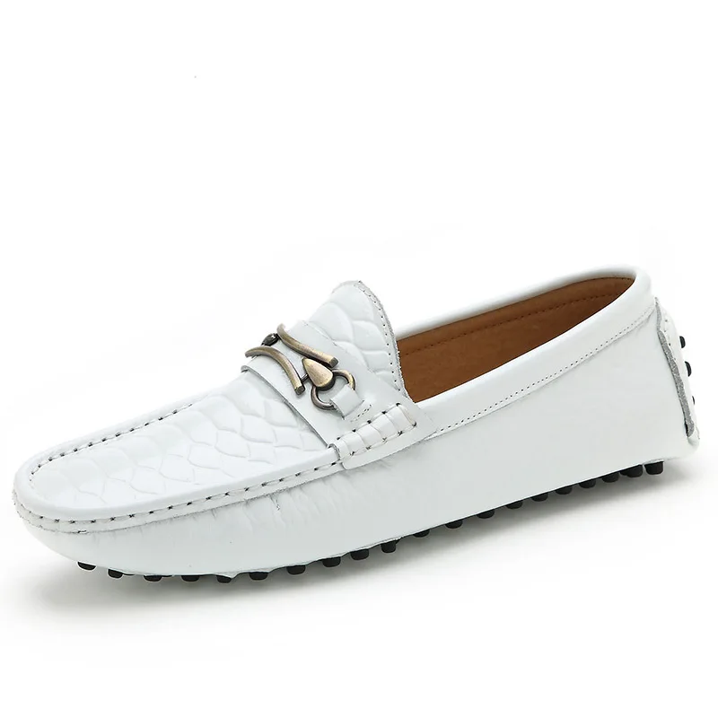 white flats men