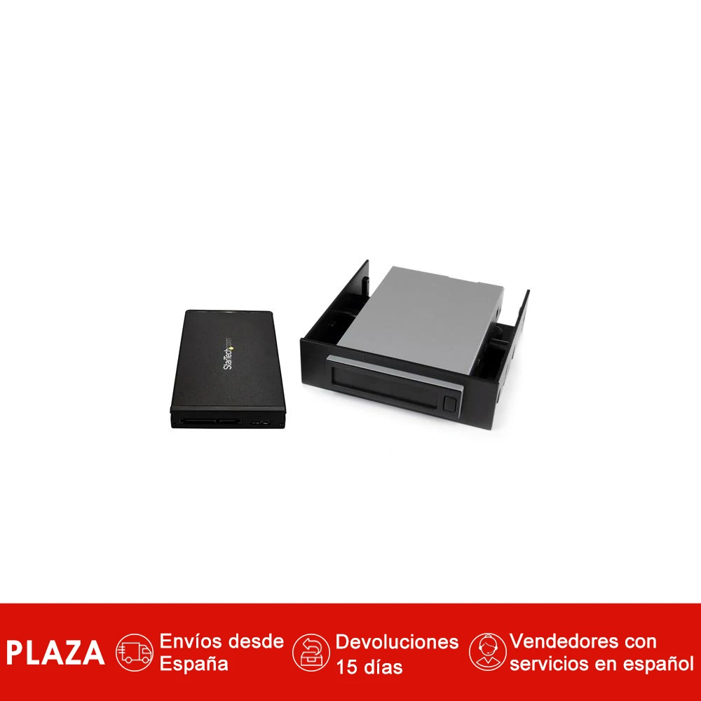 

StarTech.com S251BU31REM, 2.5", SATA, Serial ATA II, 5,7,9.5 mm, 2 TB, 3.1 (3.1 Gen 2), Micro-USB B