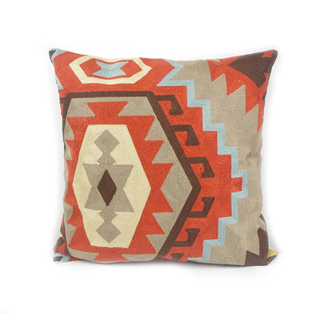 

Handmade Kilim Natural Handmade Wool Fleece Pillow Personalised Cushion Cover Square Pillow Cover Cushion Case Toss Pillow