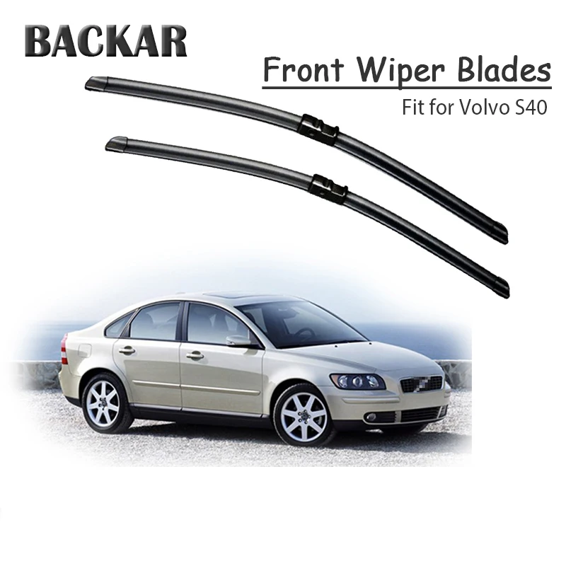 2 шт. резиновые щетки стеклоочистителя для Volvo S40 2013 2012 2011 2009 1995|Стеклоочистители| |