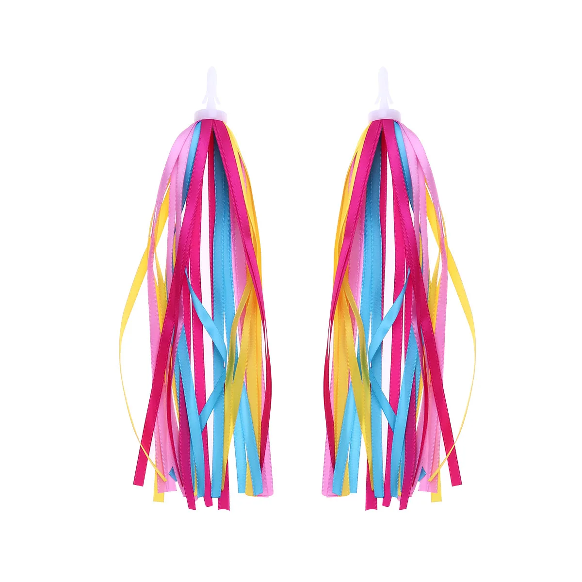 Bike Handlebar Streamers Bicycle Grips Tassels Ribbons Kids Scooter Accessories