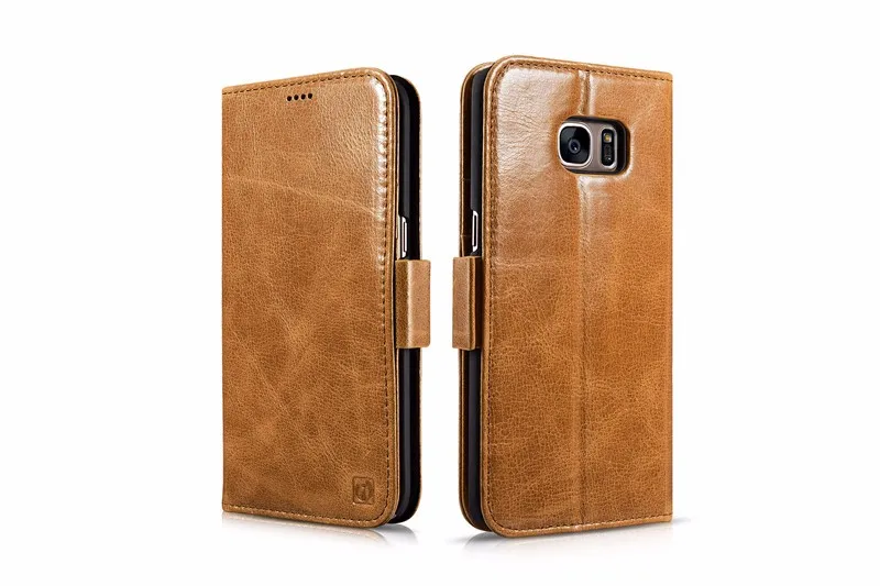 2016 Icarer brand wallet Cover For SAMSUNG Galaxy S7 Edge Detachable 2 in 1 Flip Card Slots Wallet Case + Back Cover Book Style (4)