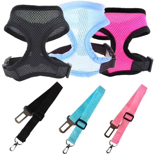 Regolabile Puppy Dog Car Seat Belt & Harness per Cani Cat Pet Safety Vehicle Cin Regolabile Puppy Dog Car Seat Belt & Harness per Cani Cat Pet Safety Vehicle Cin