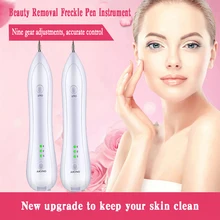 Прибор для удаления родинок бородавок для ухода за лицом, веснушки, тату, микротоковое устройство для удаления кожных тегов, лазерный очиститель кожи, инструмент для удаления татуировок, лечение