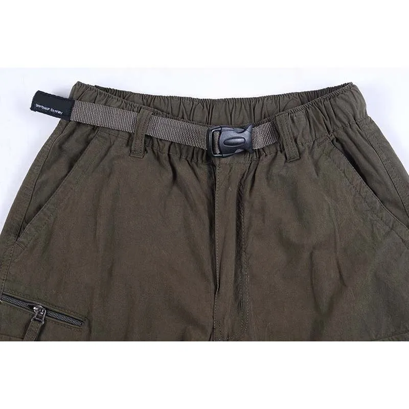 6XL 7XL Летние повседневные шорты для мужчин Хлопковые Бриджи с большим карманом Свободные мешковатые хип хоп шорты-бермуды Военная Униформа мужс