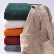 Кашемировый хлопковый пуловер и свитер для мужчин, мужской пуловер, мужские свитера, Осень-зима, Мужская одежда, мужской свитер