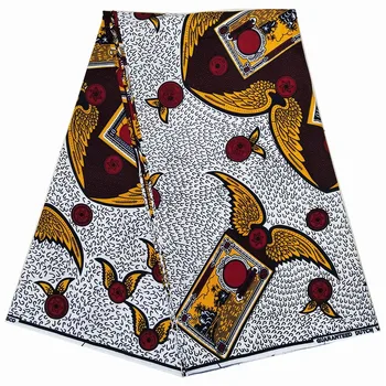 

african wax prints fabric real wax fashion style 100% cotton wax quality wax V706