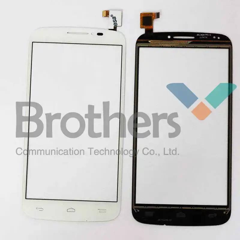 ALC0007 White Black Touch Screen Digitizer Glass Panel For Alcatel One Touch Pop C7 Dual 7040D 7040E 7041D (2)