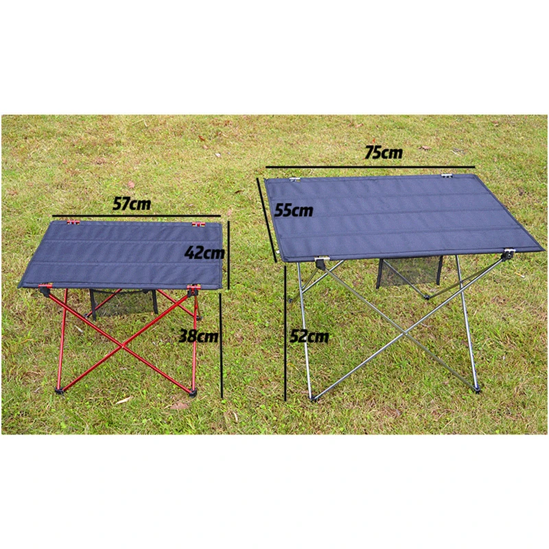  2 Sizes Camping Table Portable Foldable Folding Tables Hiking Traveling Outdoor Picnic Desk Profess