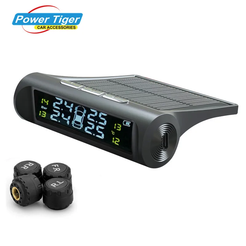 imágenes para 2017 Nueva Energía Solar Coche Sistema De Monitoreo De presión de los neumáticos de Presión de Neumáticos TPMS Inalámbrica Sistema de alarma Con pantalla LCD a color imágenes para 2017 Nueva Energía Solar Coche Sistema De Monitoreo De presión de los neumáticos de Presión de Neumáticos TPMS Inalámbrica Sistema de alarma Con pantalla LCD a color