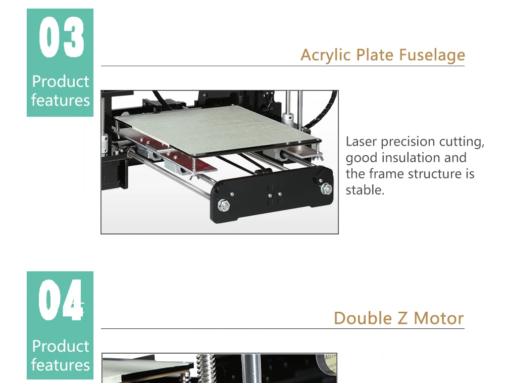 Heated Bed Anet A6/A8 3d Printer Big Printing Size 3D Used Printer Machine Reprap i3 DIY 3D Printing Kit With Roll of Filament