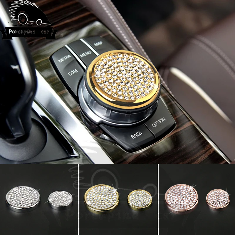 

New style of multimedia control of the decorative car ring For BMW 3 Series F30 320li 5 Series F10 525li x3 x5 x6