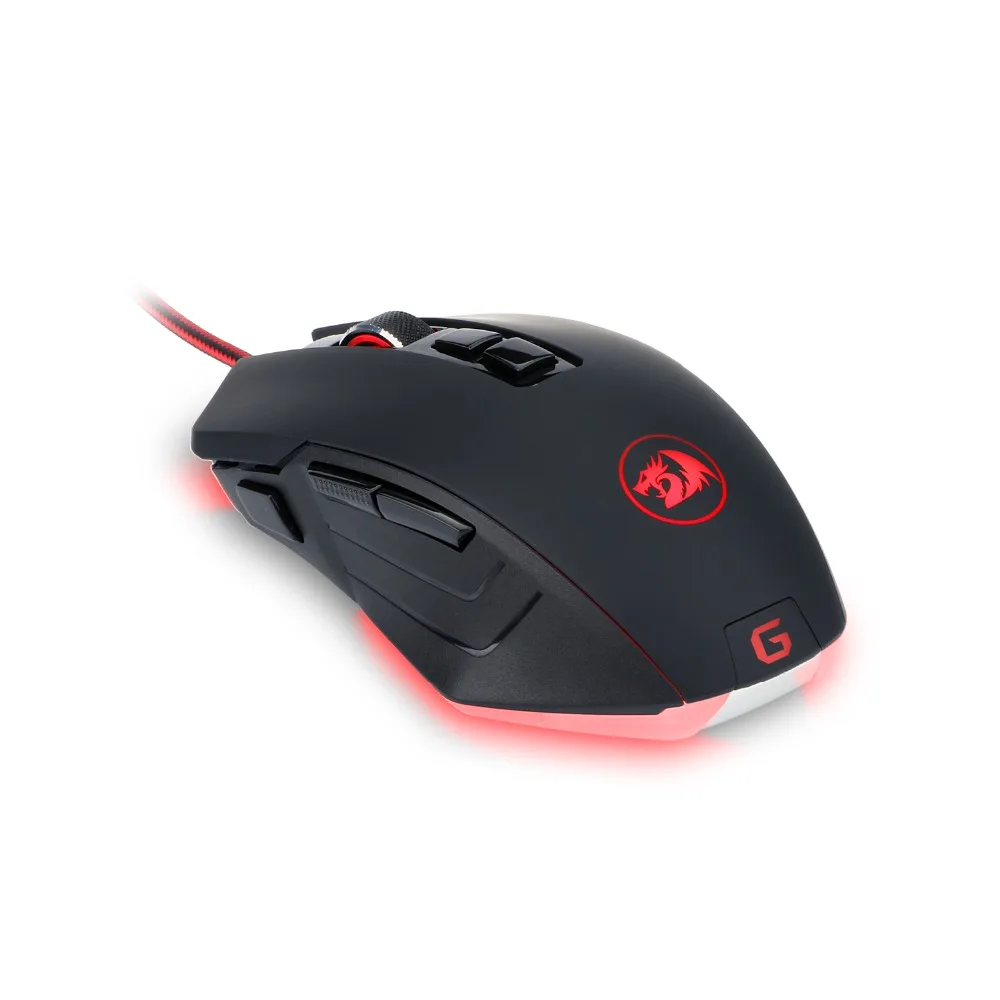 Игровая мышь Redragon M715 10000 DPI с боковыми кнопками|Мыши| |