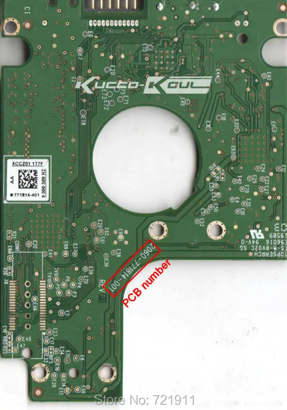 Материнская плата HDD PCB печатная 2060-771814-001 REV A/P1 для 2 5-дюймового USB 5 ремонт жесткого