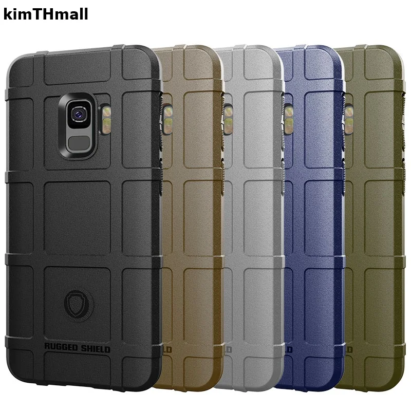 Case For Samsung Galaxy S9 back cover S9 Plus case shock proof Armor TPU leather Soft case for Samsung S9 Plus case kimTHmall
