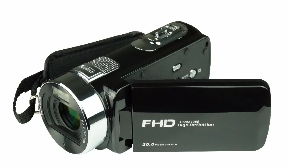 

FULL HD 1080P digital video camera with 2.7'' TFT display camera and 8x digital zoom digital camcorder dhl free shipping