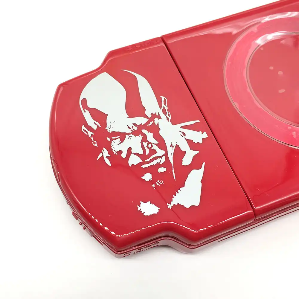 Red For Sony Psp 00 Limited Edition God Of War Console Housing Shell Case Cover Psp 00 Psp Sonypsp Psp Aliexpress