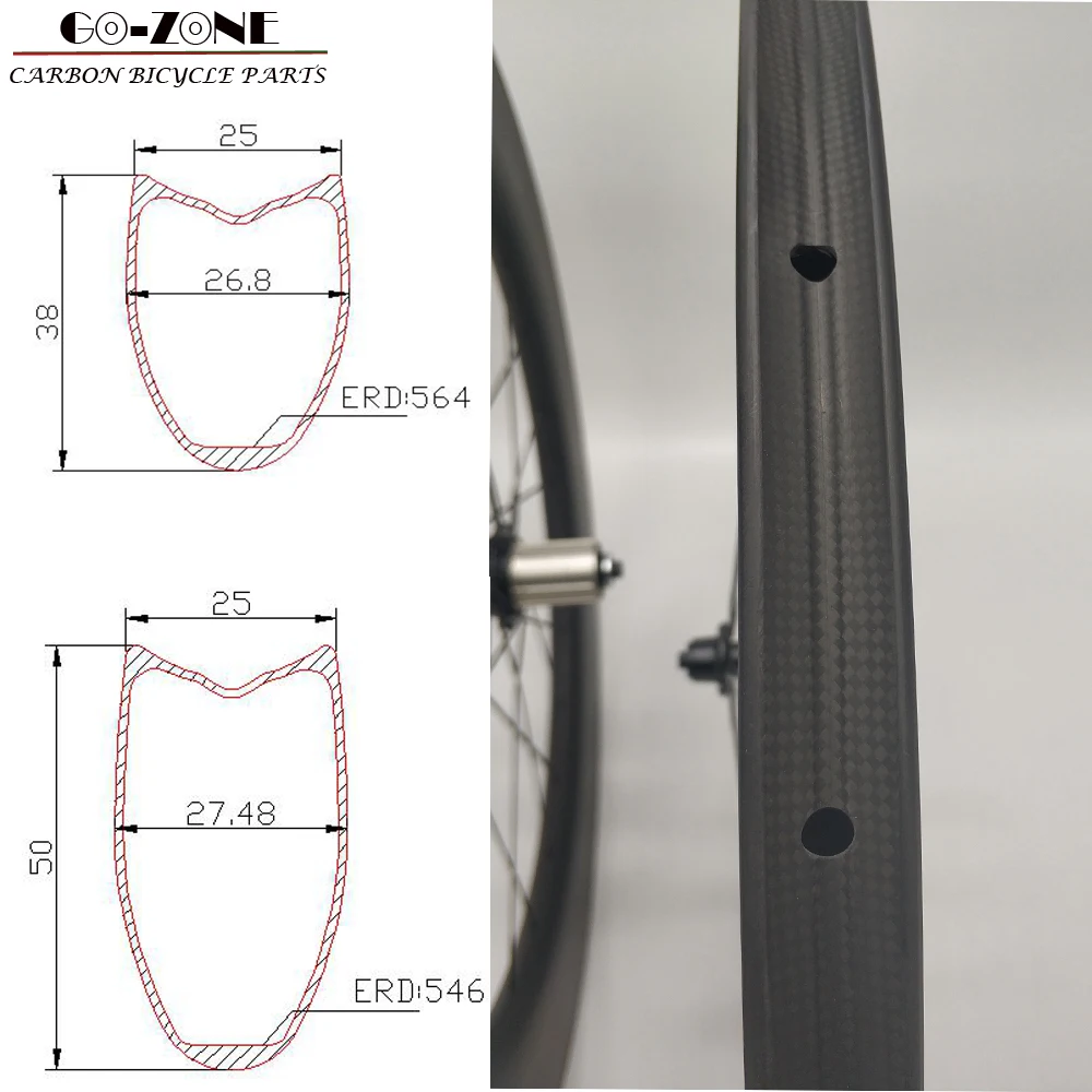 carbon wheels disc brake 700c 38mm 50mm tubular powerway CT31 center lock carbon disc wheels road cyclocross carbon wheelset