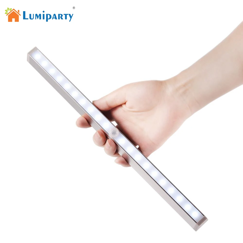 

Adeeing 20 LED Motion Sensor Lamp Battery Power 20 led PIR Cabinet Light Closet Cabinet Lamp Night Light with motion activated