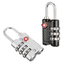 TSA Resettable 3 Digit Combination Lock Travel Luggage Suitcase Code Padlock Zinc Alloy Security Code Number Lock TSA Resettable 3 Digit Combination Lock Travel Luggage Suitcase Code Padlock Zinc Alloy Security Code Number Lock