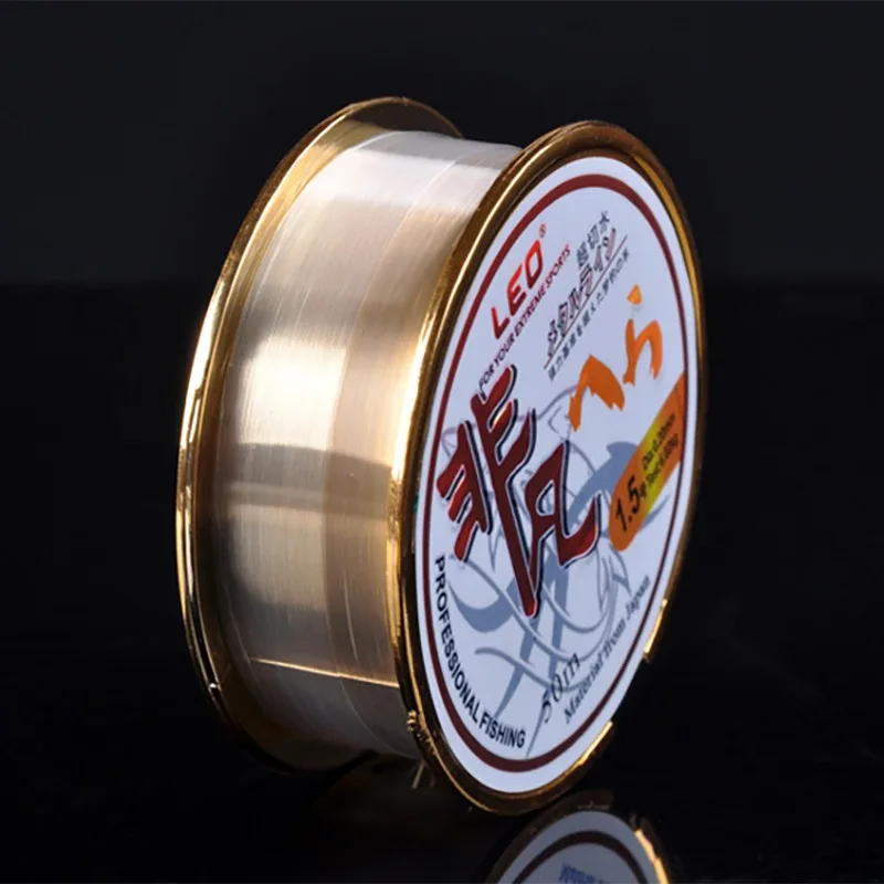 

Outdoor 2019 Fishing Accessories Fishing Line Summer LEO 50m Japanese Import Fish Nylon Line 04#~3# Fishing Wire