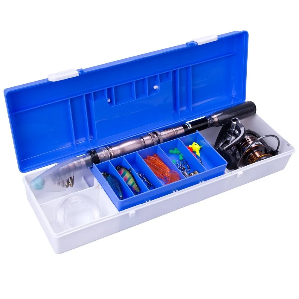 plusinno fishing rod and reel combo