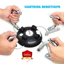 Choque elétrico detector de mentiras reação ajustável brinquedo adultos bar festa entretenimento mentiroso verdade jogo desktop presente para crianças