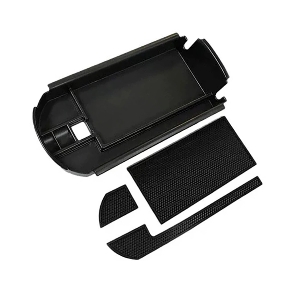 JEAZEA Car Interior Accessories Armrest Center Console Storage Box Coin Tray Holder w Rubber Pads Fit for Toyota C-HR CHR 2017-6