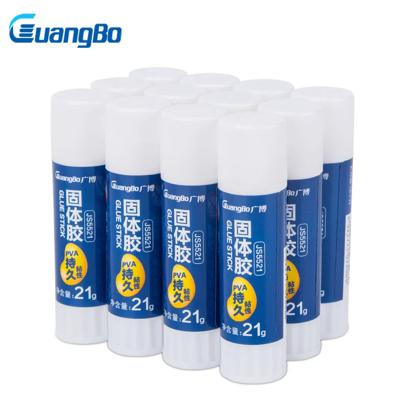 Guangbo клей карандаш школы и офиса твердый 1 шт. пакет сильные клеи Детские